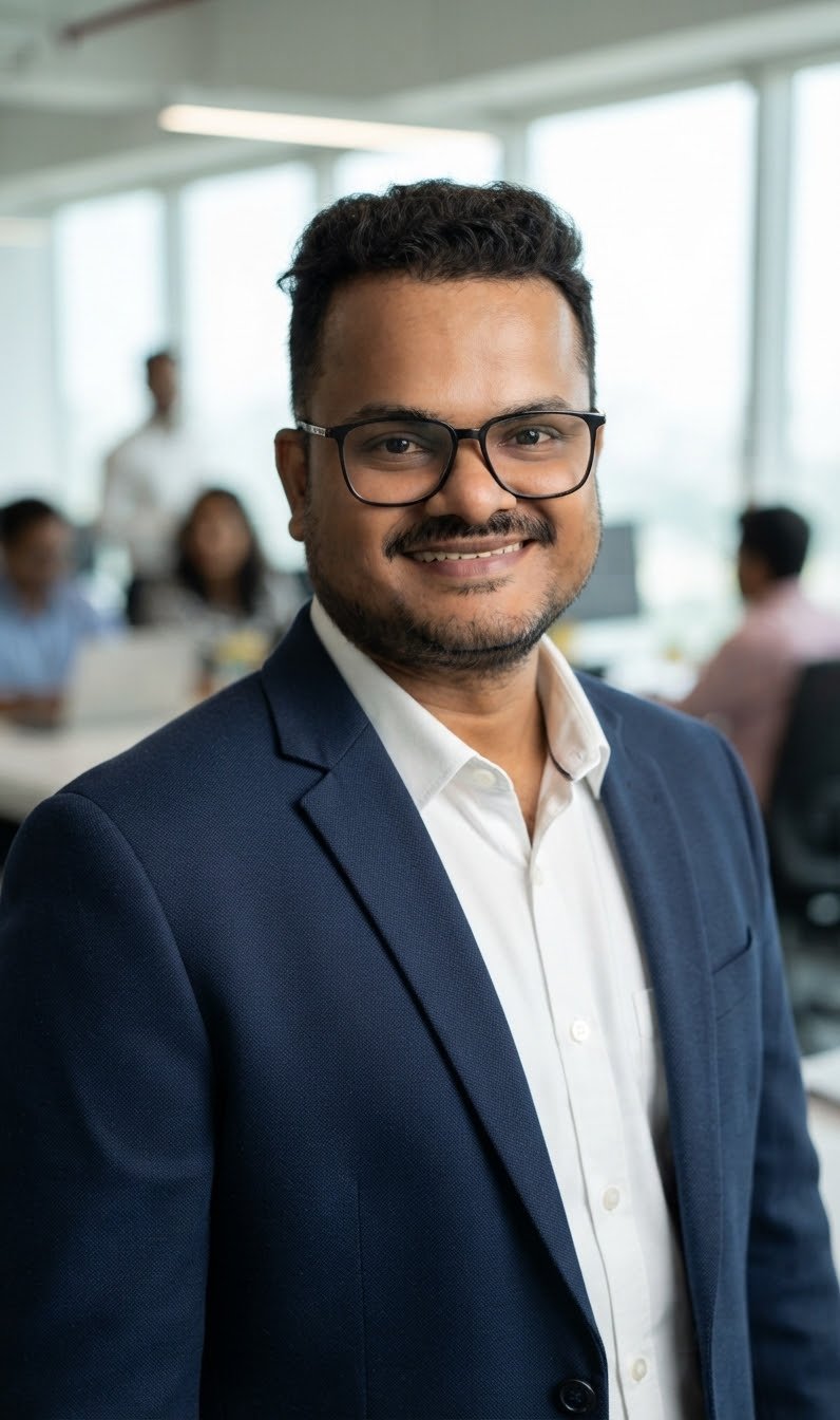 Portrait of Amit Ghosh
